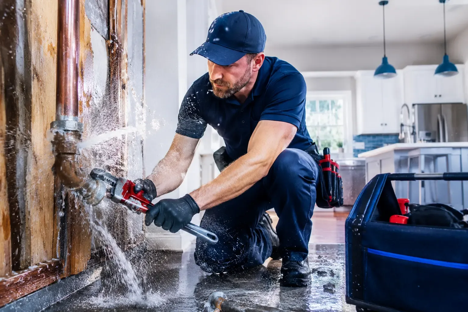 Local emergency pipe repair professionals in Spurlockville, WV